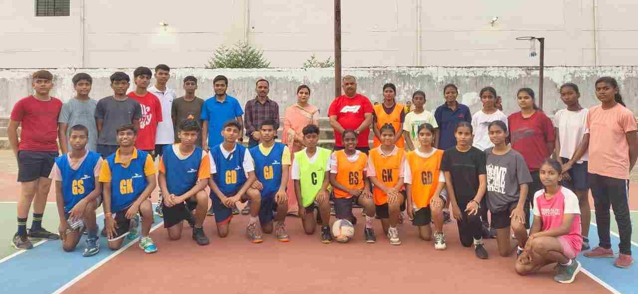 सरगुजा संभाग के नेटबॉल खिलाड़ी राष्ट्रीय चैंपियनशिप के लिए ट्रायल में लिया भाग
